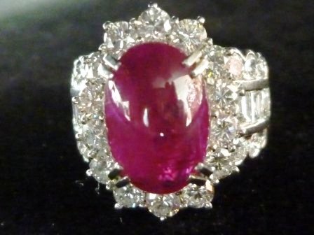 Pt900　スタールビーリング