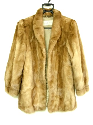 毛皮　サガミンク　ハーフ