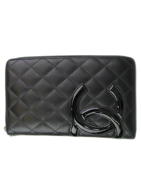 シャネルカンボンライン長財布　　　買取神戸三宮