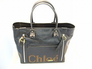 クロエ　レザートート